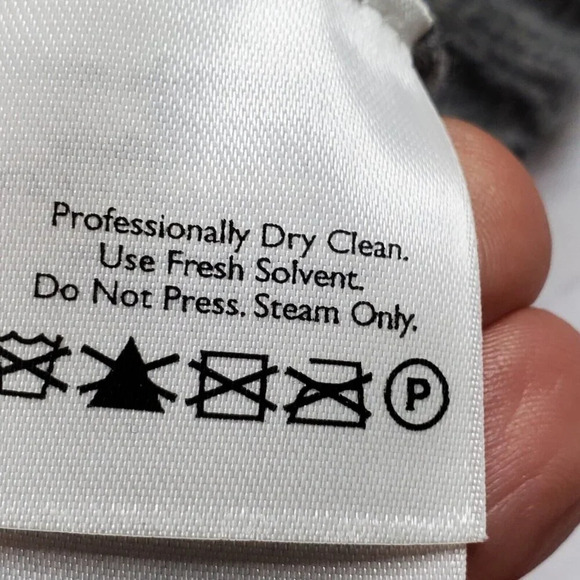 Eddie Bauer Sweater Vest Women XL Gray Faux Fur Trim Zip Wool Alpaca Blend Cabin - Picture 6 of 14